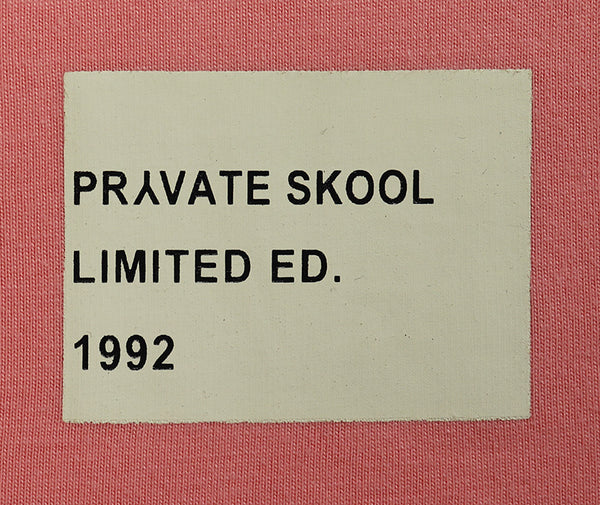 Pryvate Skool x Prep School Pete face T-shirt