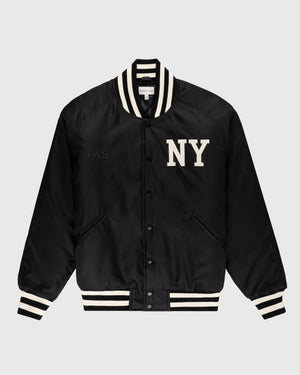 Pryvate Skool Black Yankees Satin Jacket