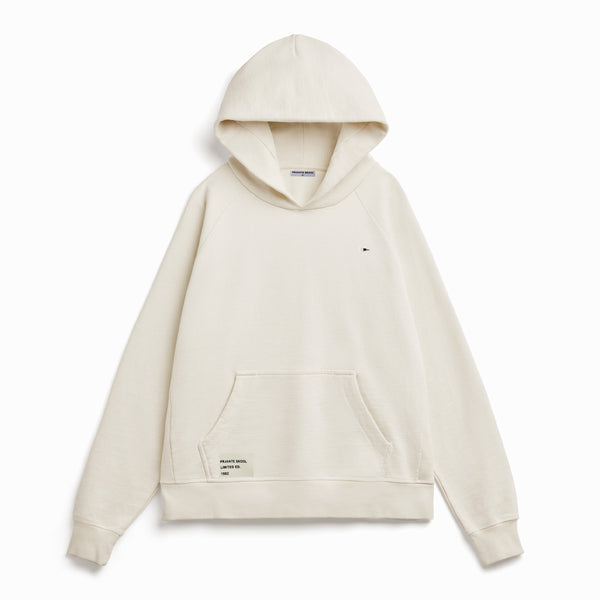 Flag Hoodie Sweatshirt (Natural)