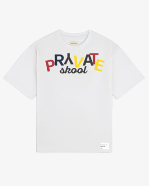 Pryvate Skool Scrabble Tee